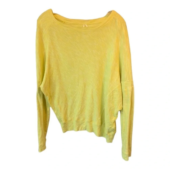 Anthropologie Damiana Pullover Slouchy Yellow Knit S - Picture 2 of 9